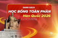 Danh sách Tất cả Học Bổng Toàn Phần Hàn Quốc 2026