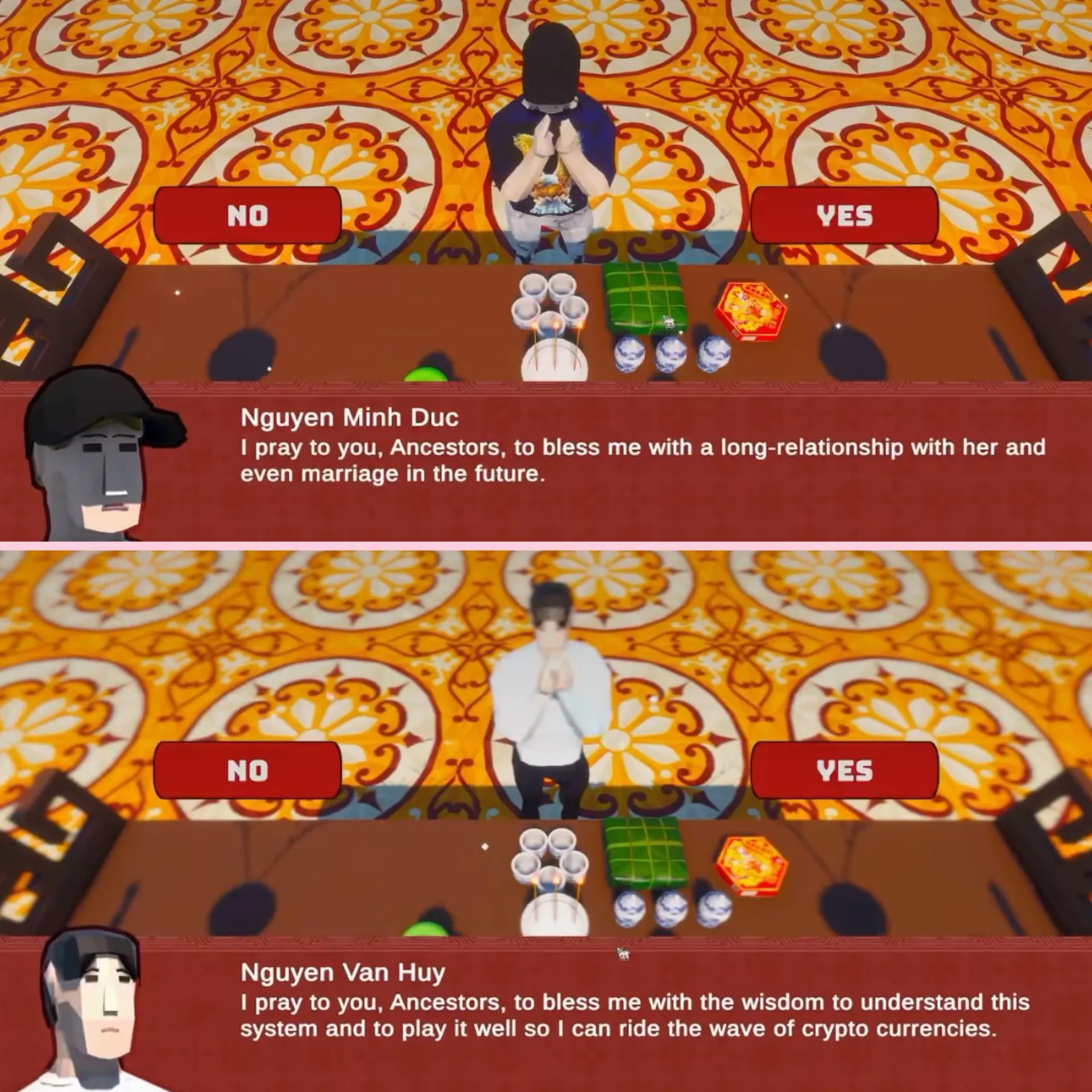 Đứa nào hay nhờ ông bà độ đâu? Có quả game cho bây nè 