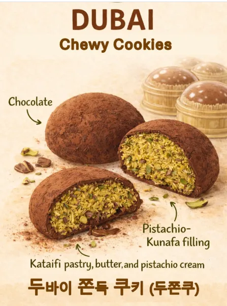 "Kỷ Lục Buồn" Của Cookie Dubai Và Cơn Sốt Bánh Gạo Bơ: Trend Ở Hàn Giờ "Mau Đến Chóng Đi" Quá! 🍪📉