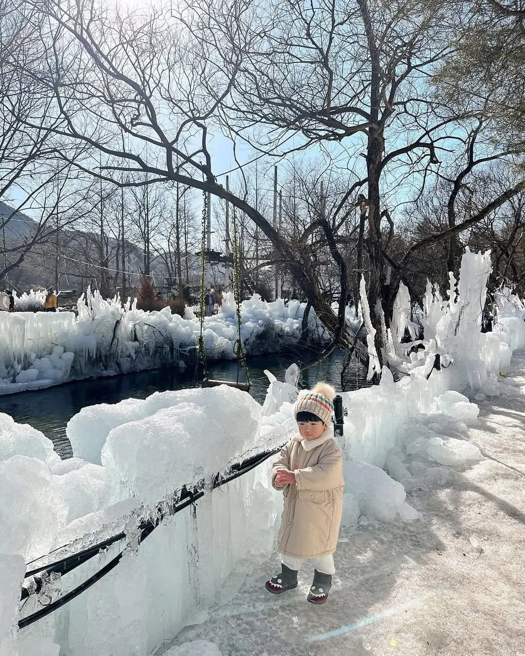 Gukmin Healing Park –Vương Quốc Băng Gyeongju: Nơi mùa đông hiện hữu ngay trước mắt