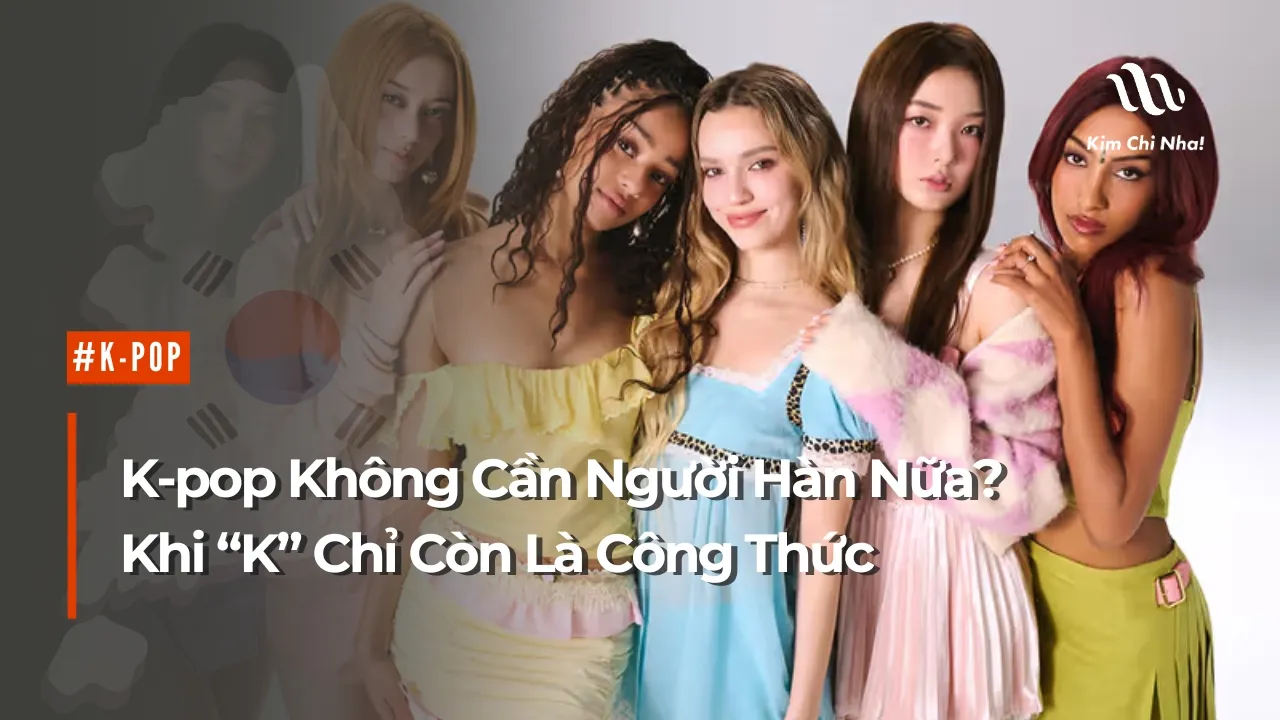 K-pop Không Cần Người Hàn Nữa? Khi “K” Chỉ Còn Là Công Thức, Không Phải Quốc Tịch