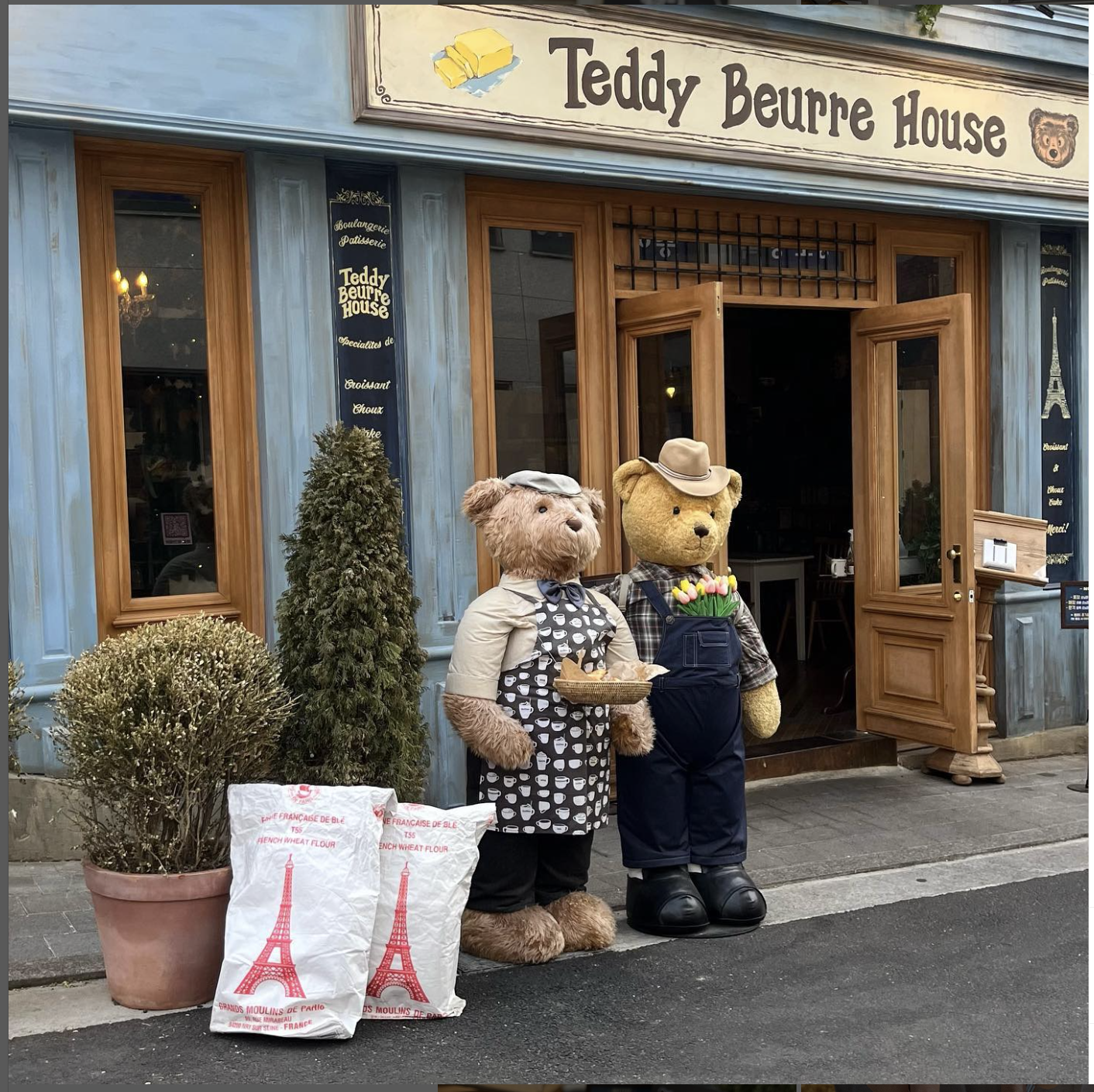 TEDDY BEURRE HOUSE - tiệm cà phê hot nhất Seoul dạo này