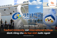 Đại học Gachon ra mắt trường đại học quốc tế mở ra cơ hội du học Hàn Quốc với nhiều chính sách cho du học sinh