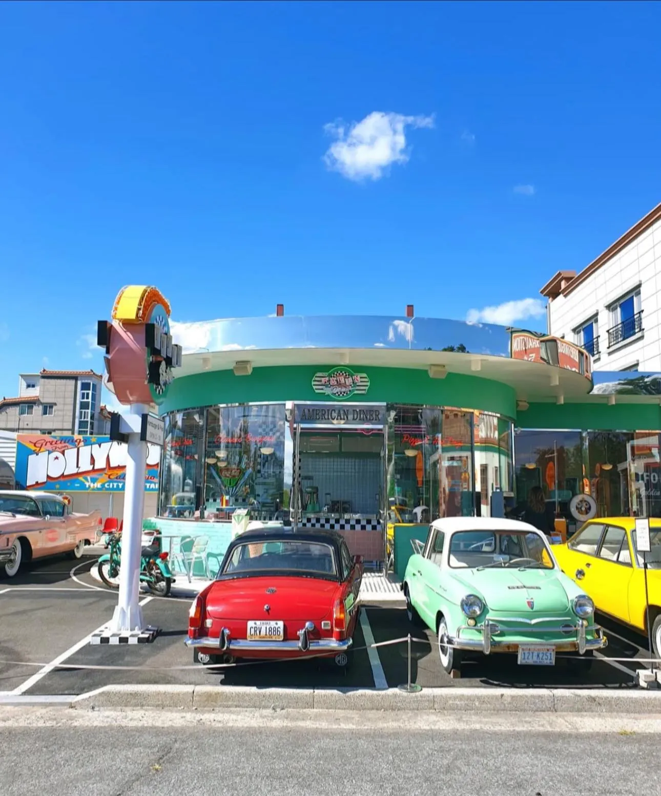 Robin Museum: "Tiểu Mỹ" rực rỡ giữa lòng Busan – Thiên đường cho hội mê chụp ảnh 🇺🇸🚗