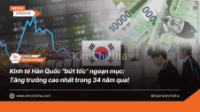 Kinh tế Hàn Quốc “bứt tốc” ngoạn mục: Tăng trưởng cao nhất trong 34 năm qua!