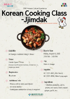 Lớp học nấu ăn Jjimdak miễn phí dành cho cộng đồng người nước ngoài tại Seoul