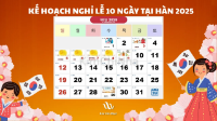 Lên lịch để có kỳ nghỉ vàng 10 ngày trong tháng 10 này tại Hàn Quốc năm 2025