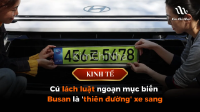 Cú lách luật ngoạn mục biến Busan là 'thiên đường' xe sang