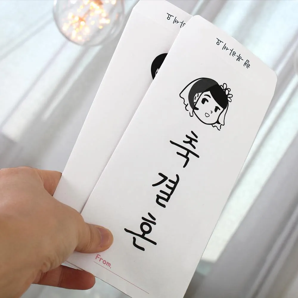 Tiền mừng đám cưới ở Hàn nên đi bao nhiêu??