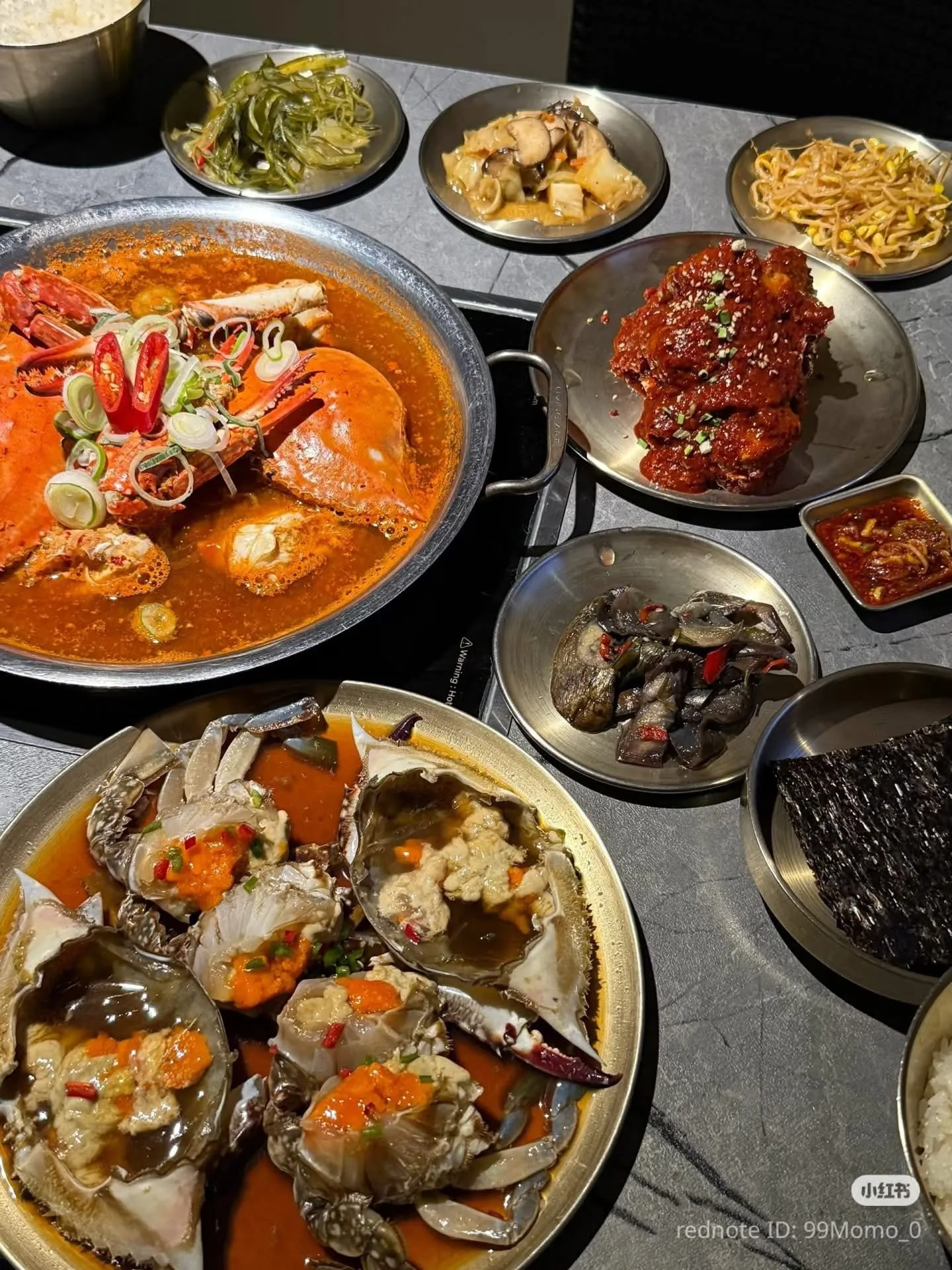 Thánh địa cua ngâm tương và canh cua xanh tại Sinsa Seoul – thiên đường cho team mê hải sản 🦀