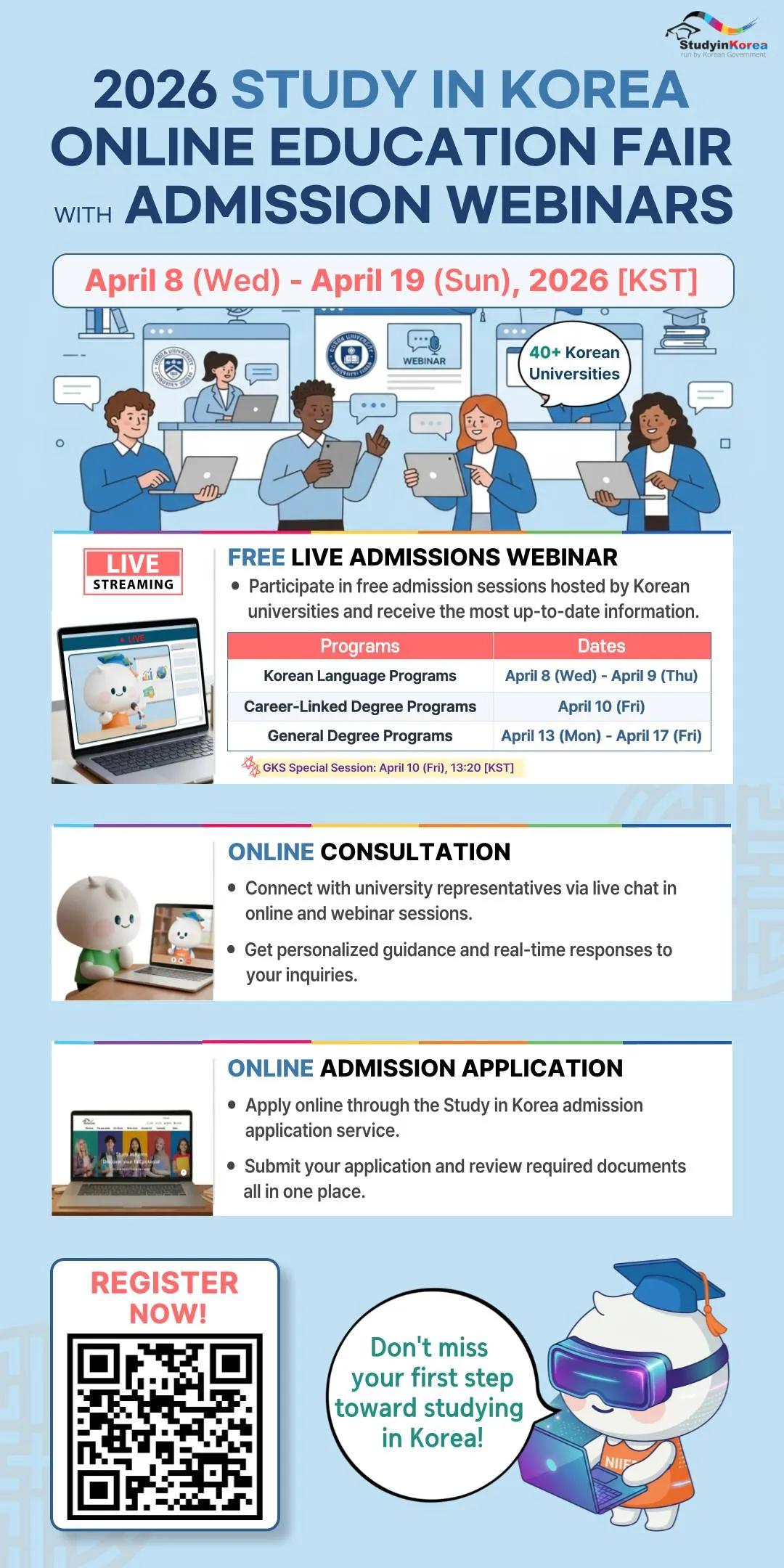Hội Thảo Du Học Hàn Quốc 2026 Trực Tuyến: Lịch Webinar, Học Bổng GKS Và Cách Đăng Ký