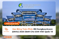 Học Bổng Toàn Phần Đại Học Sungkyunkwan (SKKU) 2026 Dành Cho Sinh Viên Quốc Tế