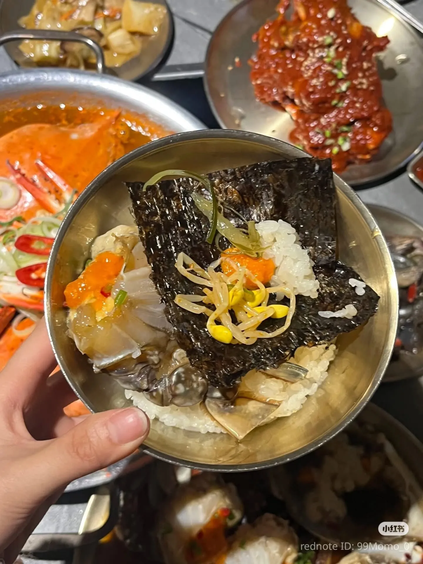 Thánh địa cua ngâm tương và canh cua xanh tại Sinsa Seoul – thiên đường cho team mê hải sản 🦀