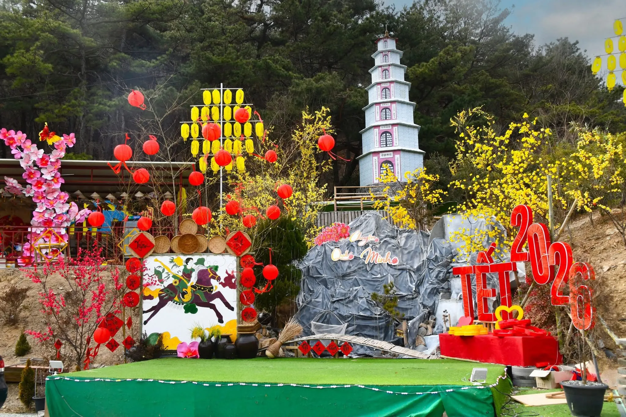 Chùa Việt tại Hàn: Chùa Hải Nguyện (Yangsan) - nơi tìm về cội nguồn và đón xuân an lành 🏮🙏
