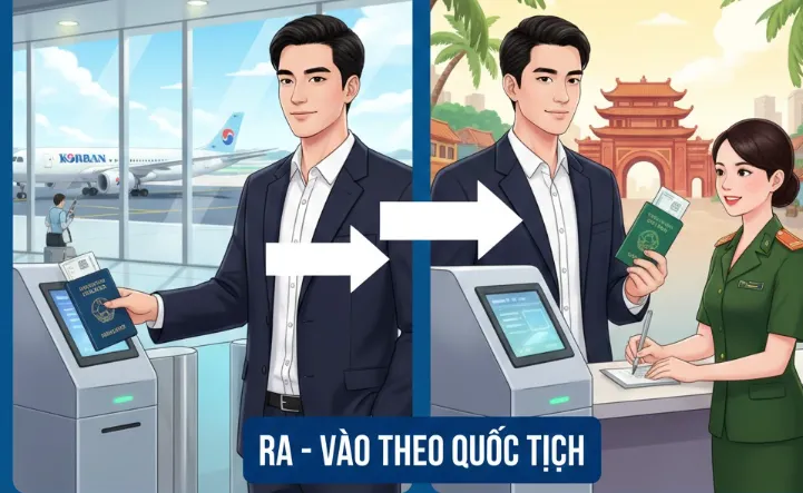 Cách dùng passport Hàn Việt khi đi máy bay đúng chuẩn: Dùng cái nào khi xuất nhập cảnh