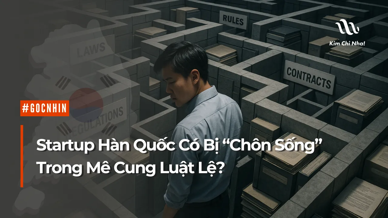 🔒 Startup Hàn Quốc Có Bị “Chôn Sống” Trong Mê Cung Luật Lệ?