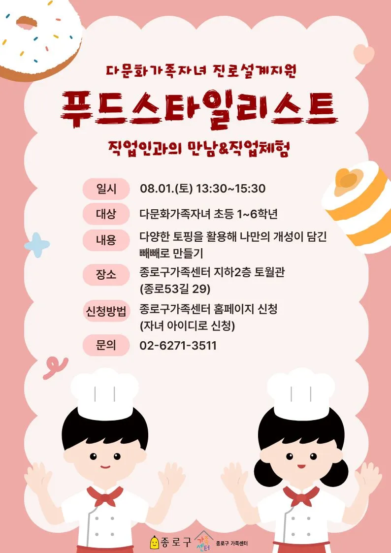 Seoul tổ chức trải nghiệm nghề Food Stylist miễn phí cho học sinh tiểu học thuộc gia đình đa văn hóa tại Jongno