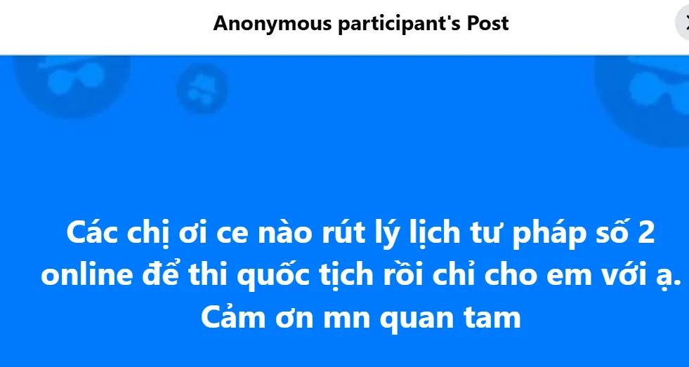 HƯỚNG DẪN CHI TIẾT: RÚT LÝ LỊCH TƯ PHÁP SỐ 2 ONLINE TẠI HÀN QUỐC ĐỂ THI QUỐC TỊCH