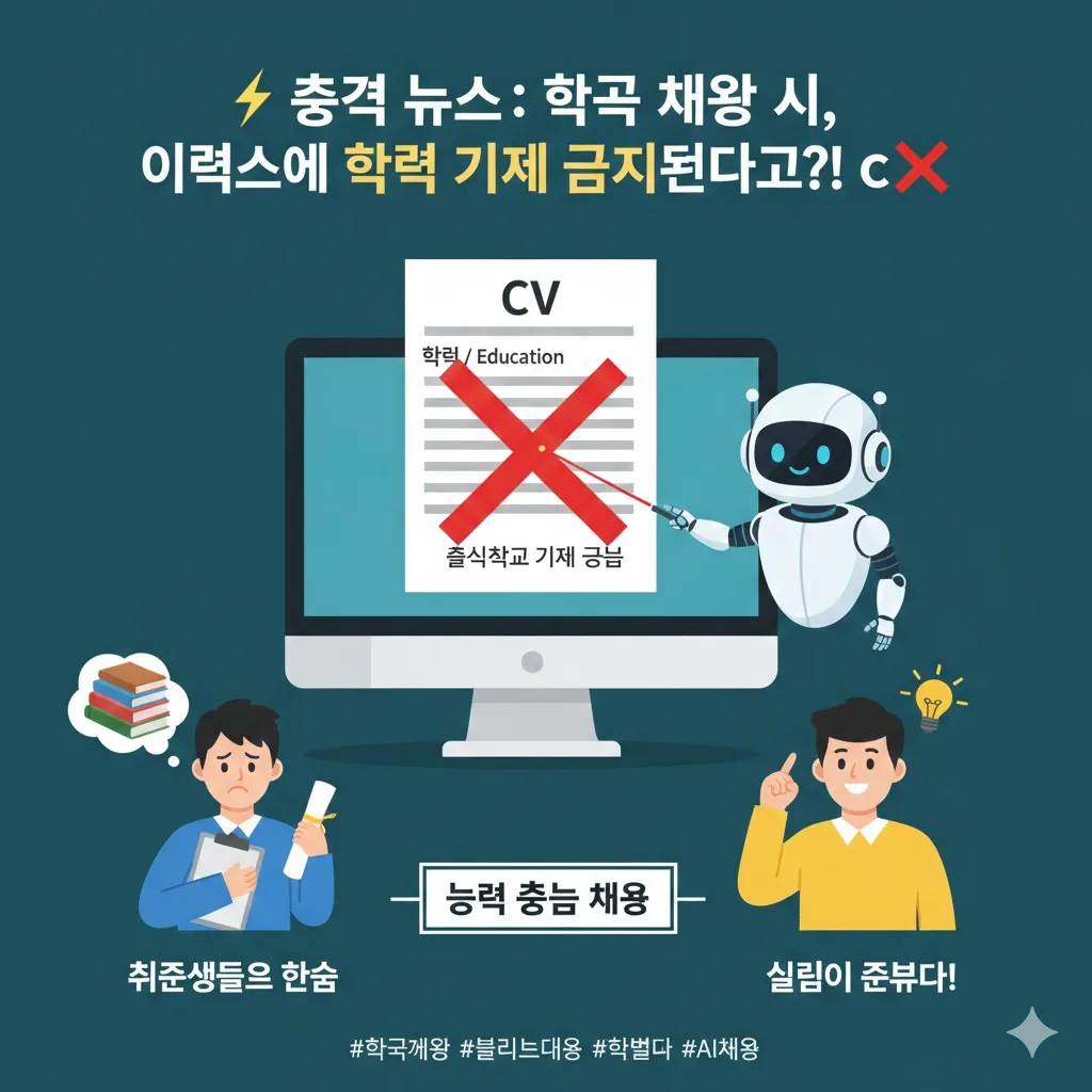 TIN CHẤN ĐỘNG: ĐI XIN VIỆC Ở HÀN SẮP TỚI KHÔNG ĐƯỢC GHI TRƯỜNG TỐT NGHIỆP VÀO CV? 📄❌