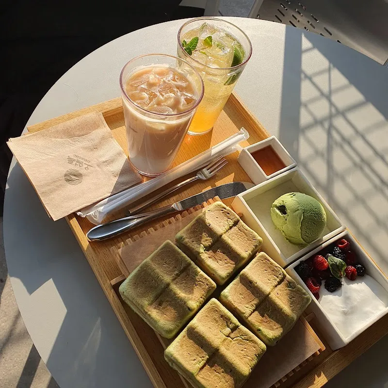 Osulloc tea house Bukchon – Thưởng trà Jeju giữa lòng làng cổ nghìn năm tuổi 🍵