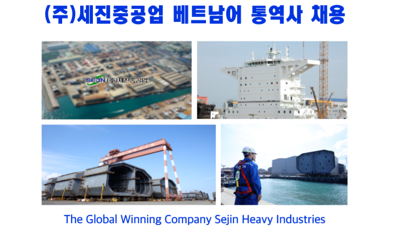 Sejin tuyển Phiên Dịch Viên Tiếng Việt 