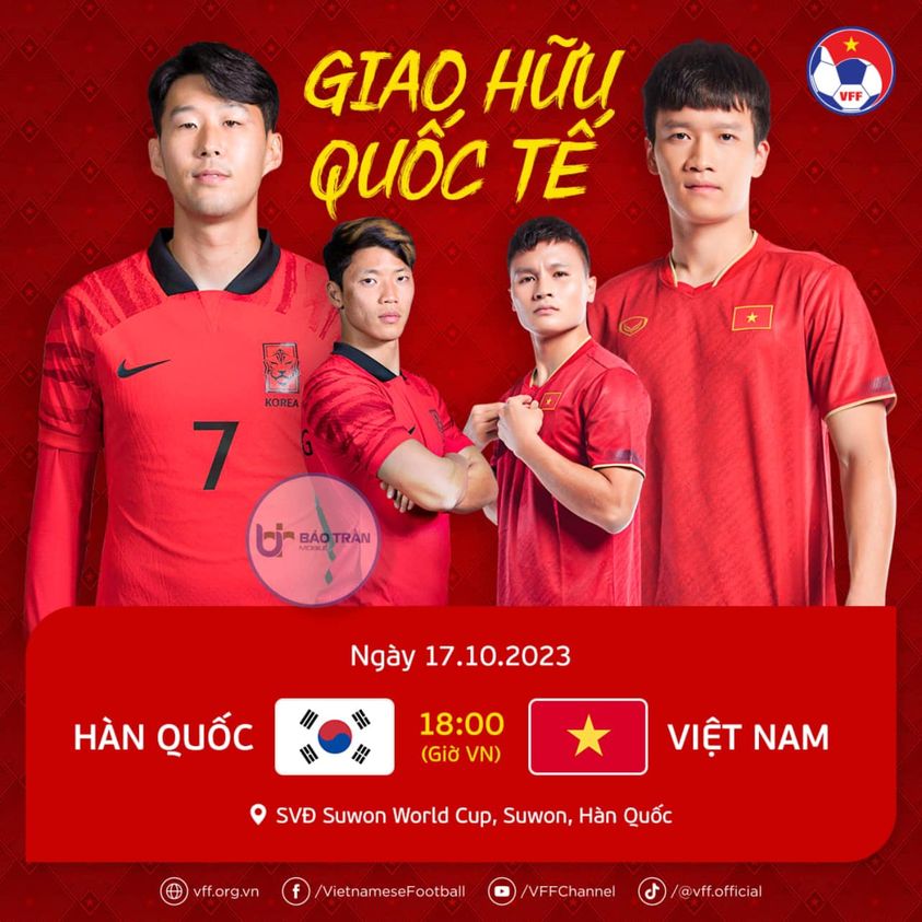 HƯỚNG DẪN MUA VÉ XEM ĐÁ BÓNG GIAO HỮU VIỆT NAM VÀ HÀN QUỐC  