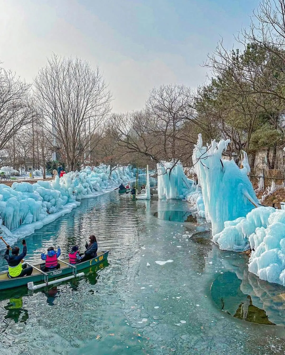 Gukmin Healing Park –Vương Quốc Băng Gyeongju: Nơi mùa đông hiện hữu ngay trước mắt