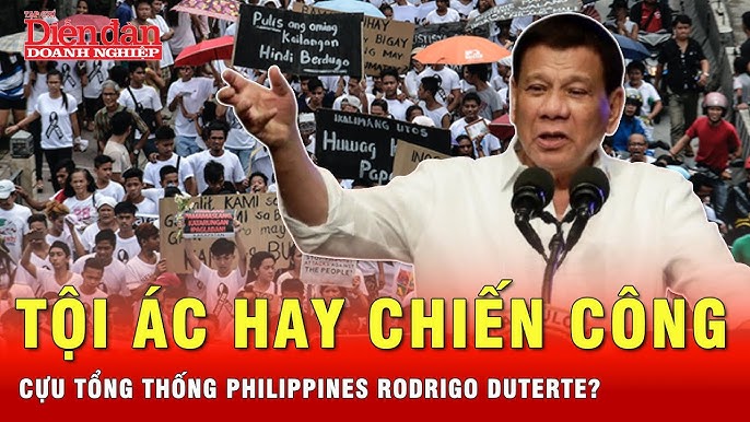 Cựu Tổng thống Philippines Rodrigo Duterte bị bắt 