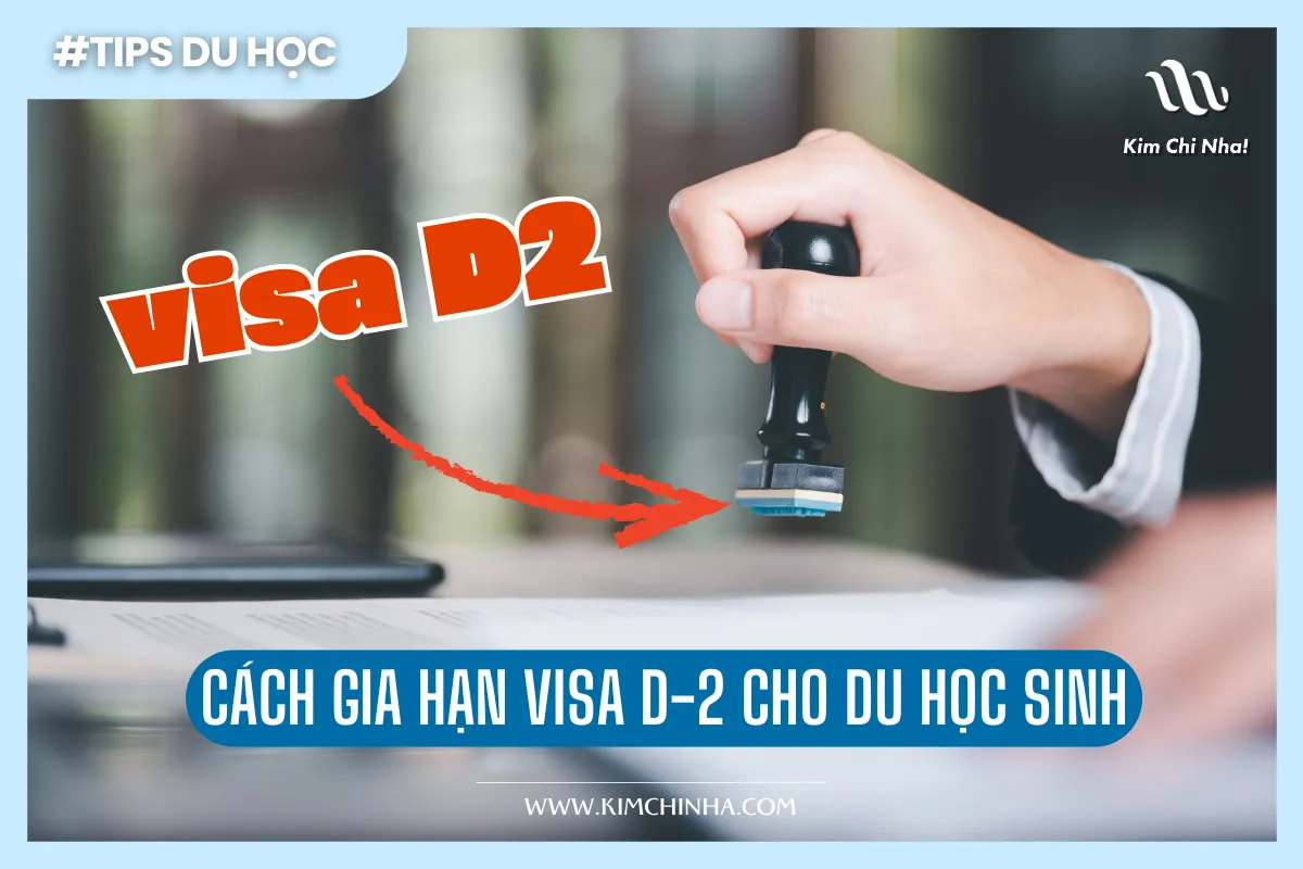 CÁCH GIA HẠN VISA D-2 CHO DU HỌC SINH