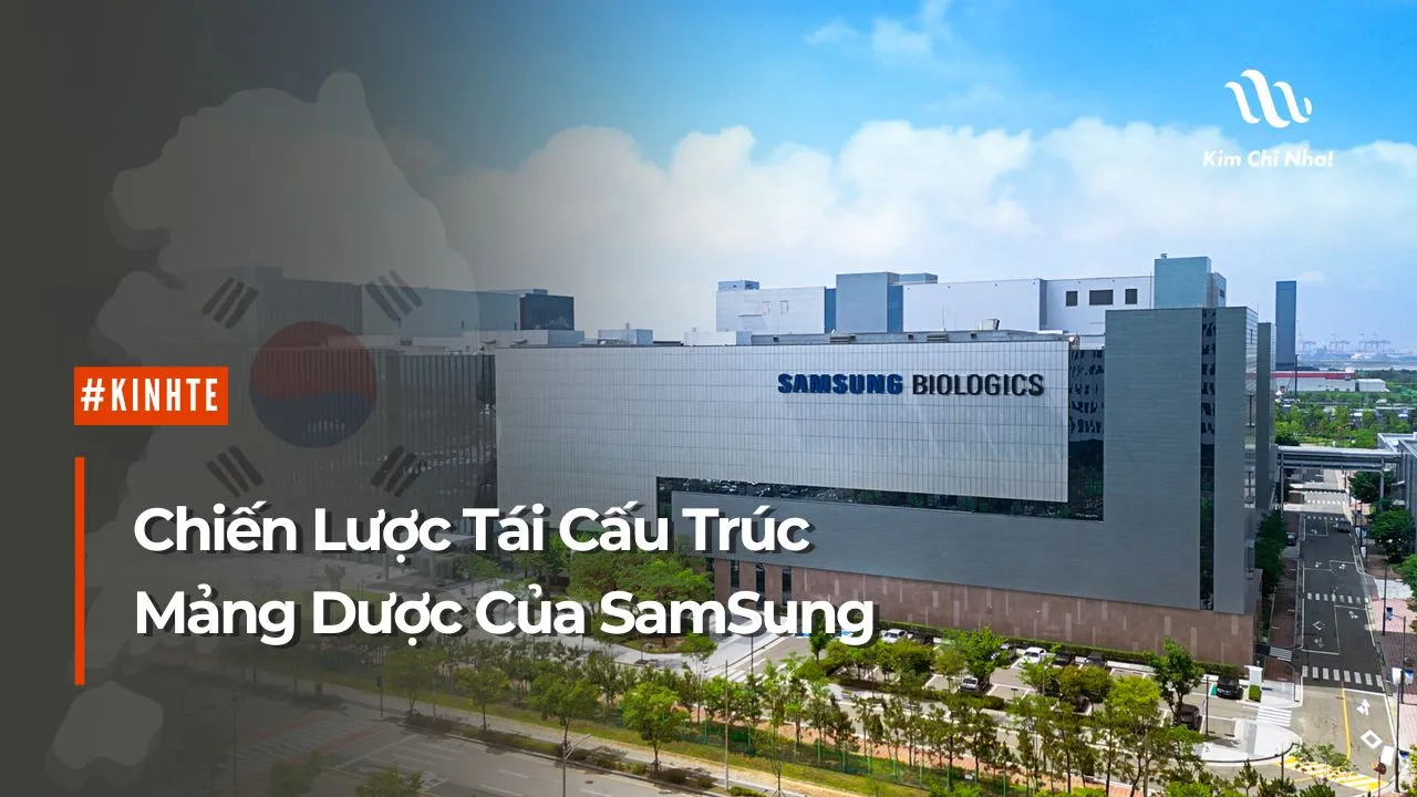 Chiến Lược Tái Cấu Trúc Mảng Dược Của SamSung