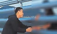 Lính cứu hỏa ngăn vụ tự tử trên cầu ở Hàn Quốc