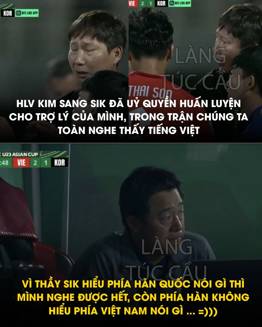 Ê có khi dark magic của thầy Kim Sang-sik là ngôn ngữ á cha