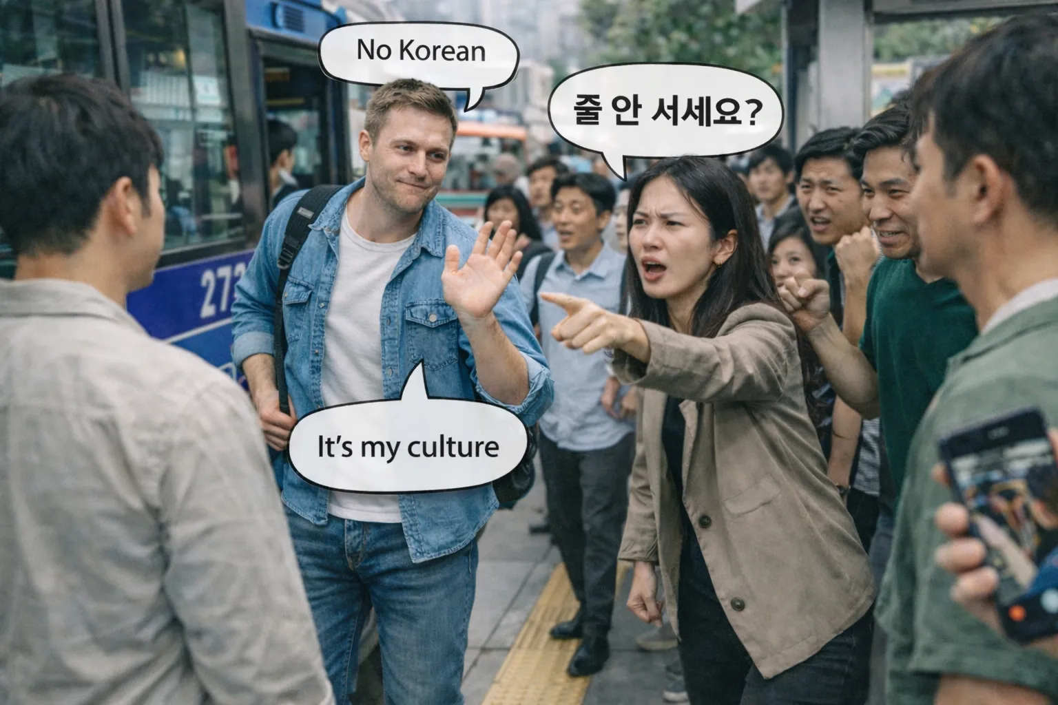 Một câu ‘ở nước tôi là bình thường’ và sự rạn nứt trật tự nơi công cộng