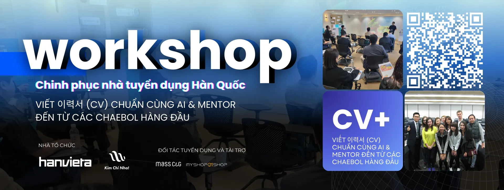 Dàn Mentor từ Hyundai, CJ, DL E&C lần đầu tiên trực tiếp sửa CV 1:1 cho người Việt tại Seoul