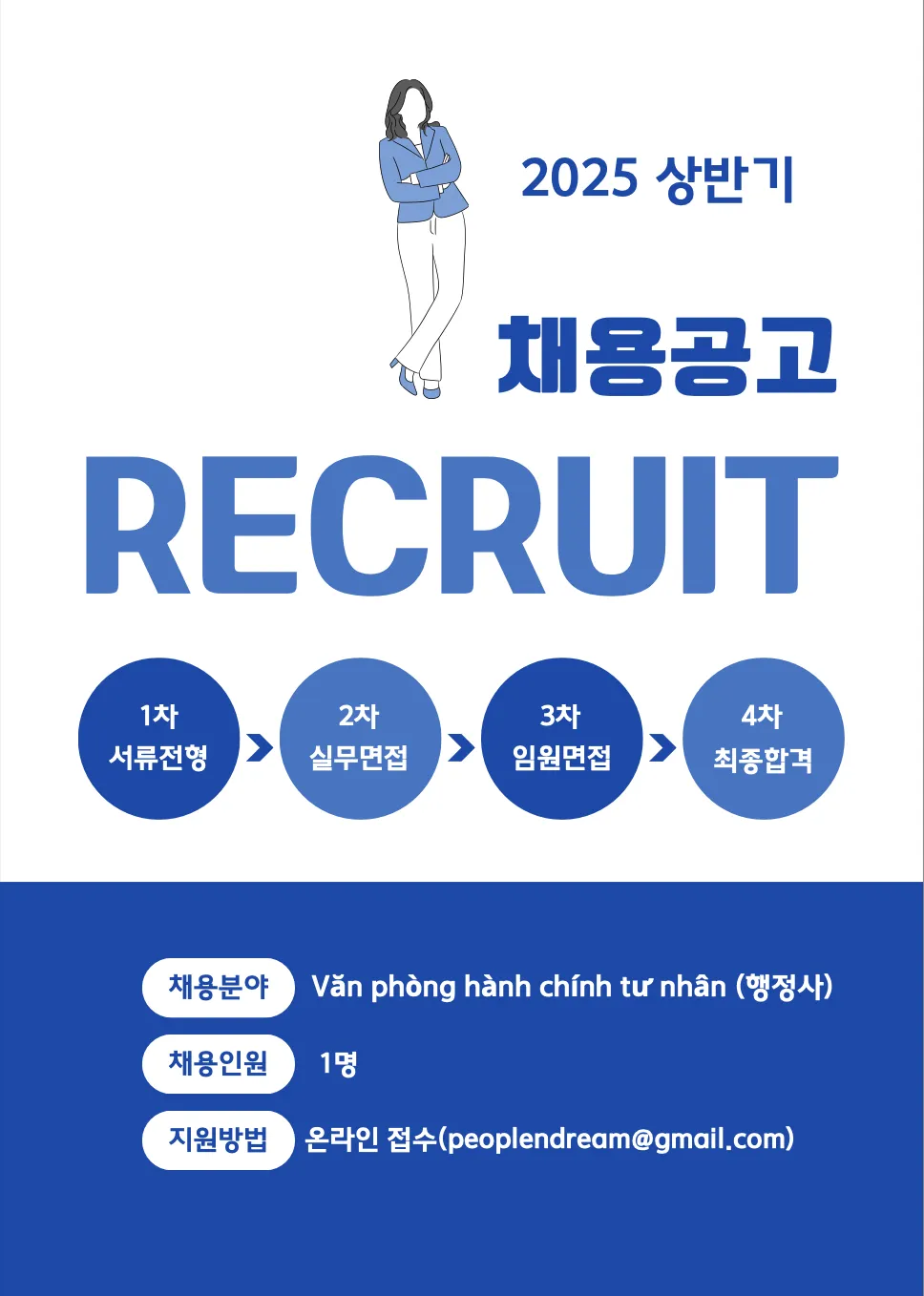 Tuyển dụng nhân viên hành chính visa F2, F6 tại khu vực Ansan – Cơ hội dành cho ứng viên muốn làm việc tại văn phòng hành chính Hàn Quốc