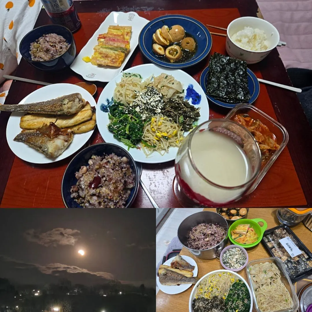 Bữa cơm ngày rằm  tháng giêng ở Hàn
