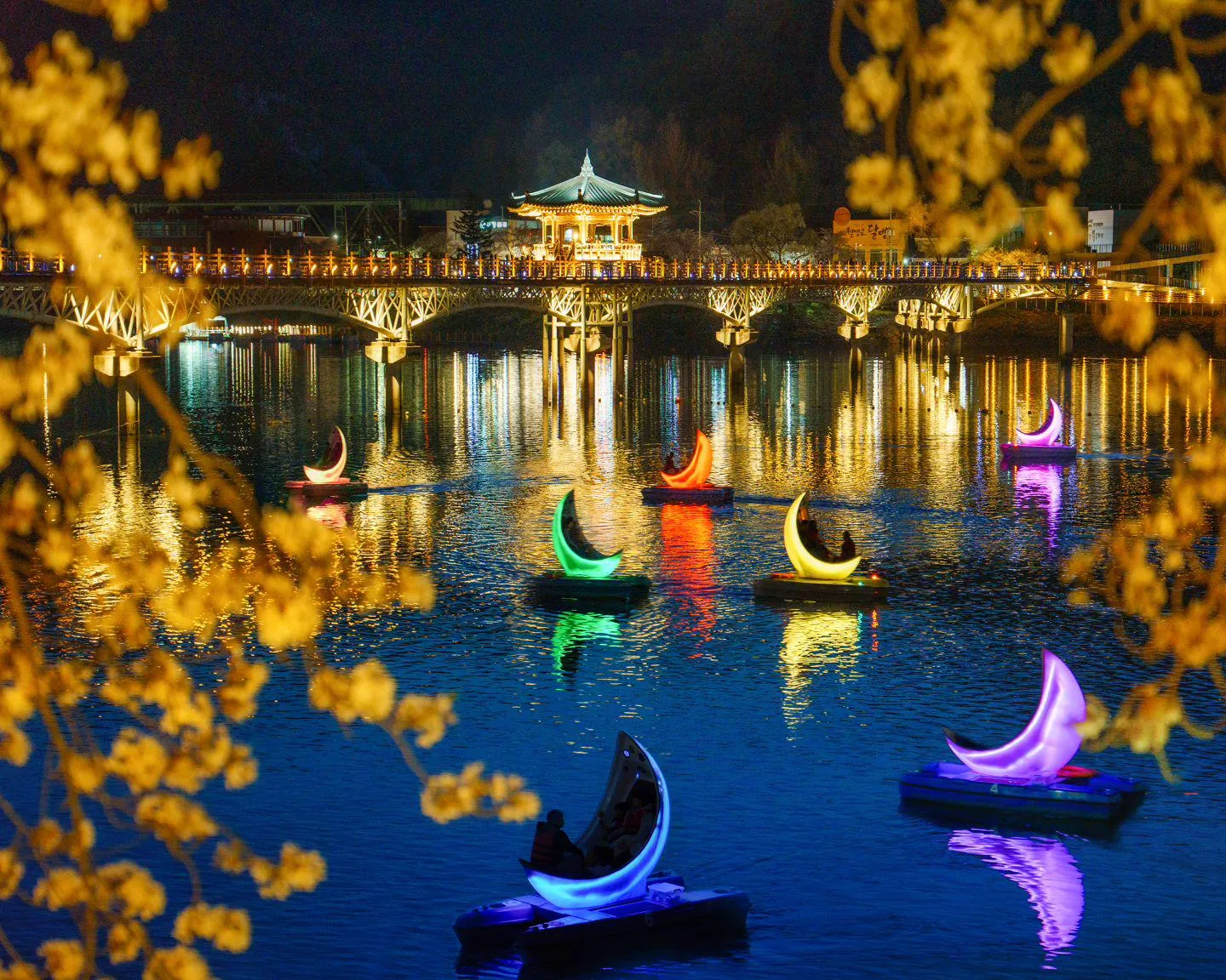 Cầu Wolyeonggyo – Viên ngọc đêm bên sông Nakdong