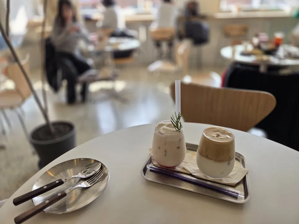 Cafe Perse & BOP Yongsan, quán brunch lý tưởng gần ga Samgakji giữa lòng Yongsan