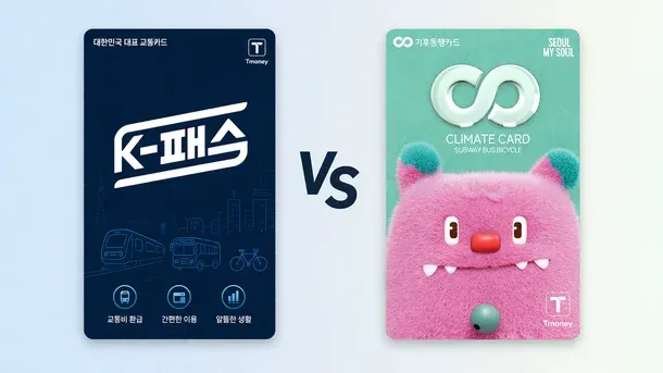 K-Pass và Climate Card Hàn Quốc: Nên chọn thẻ nào để tiết kiệm tiền đi lại năm 2026?